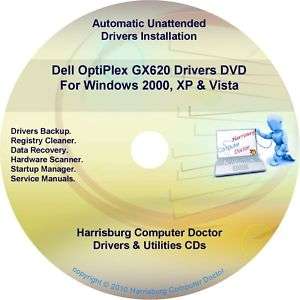 Dell OptiPlex GX620 Drivers Restore Disc Disk CD/DVD  