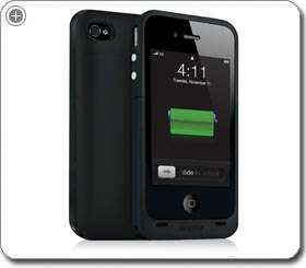 Mophie Juice Pack Plus Case and Rechargeable Battery for iPhone 4 & 4S 