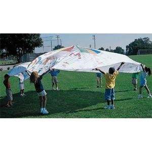  6 Color Me Playchutes Parachute