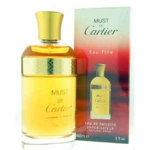  Must De Cartier by Cartier 150ml 5oz EDT Spray Beauty
