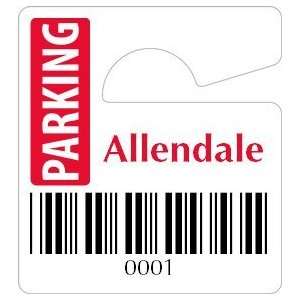   for Bar Coded Parking Permits ValueTag, 2.75 x 3