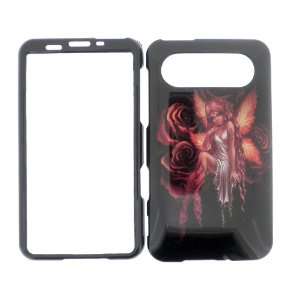  HTC HD7 FLAME FAIRY HARD PROTECTOR COVER CASE/SNAP ON PERFECT 