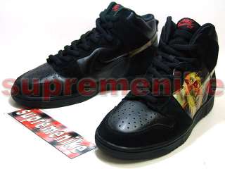 Nike Dunk High SB IRON MAIDEN sample supreme flom paris  