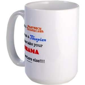  Thespian Tech Pharmacy Large Mug by  Everything 