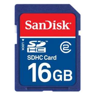 sandisk sd high capacity sdhc 16gb flash card general information