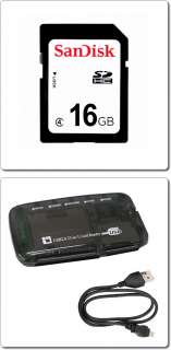   (SDHC) Flash Memory Card w/26 in 1 USB Card Reader   Bulk Package