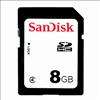 New Sandisk 8GB SDHC SD Flash Memory Card + Screen Protector For 