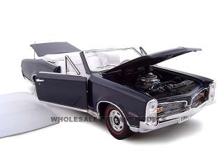  scale diecast model car of 1967 Pontiac GTO Convertible die cast car 