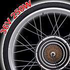 36V 250W 26 Rear Wheel Electric Bicycle Motor Kit E Bike Cycling Hub 