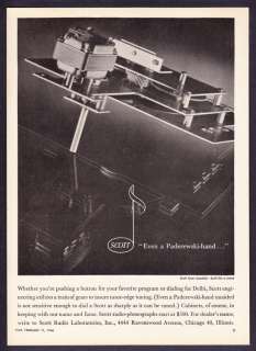 1946 Scott Radio Tuner Assembly Photo vintage print ad  