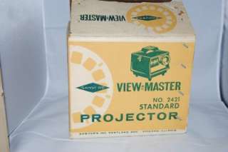 Working Sawyers View Master Standard 3 D Projector w/46 discs