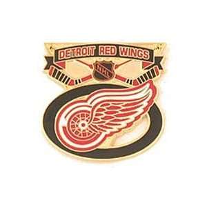  Hockey Pin   Detroit Red Wings Face Off Pin Sports 