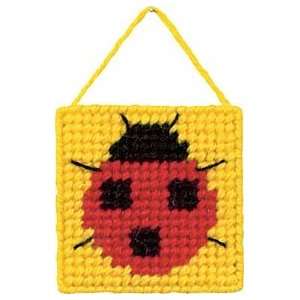    Ladybug Plastic Canvas Needlepoint Kit Arts, Crafts & Sewing