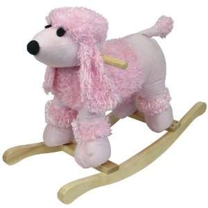  HAPPY TRAILS Poodle Plush Rocking Animal Toys & Games