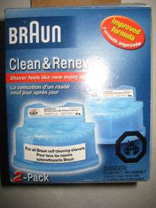 Braun Clean & Renew Refills 2 Pack  