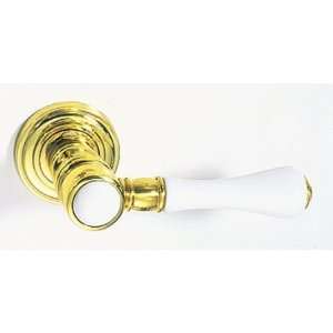   Paul Decorative Porcelain Door Lever Polish Copper