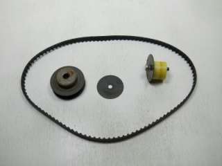 PLEASED TO OFFER YOU THIS CLEATTED TIMING BELT AND GEARS FROM A SINGER 