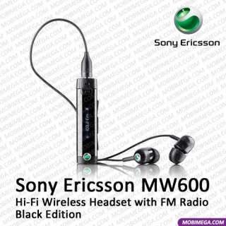 Sony Ericsson MW600 Bluetooth Headphones Earphones Caller ID Display 