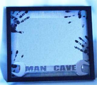 Mirror with Man Cave Theme Sign for Bar Den Gameroom Pub Dorm Room Man 