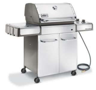 WEBER 3880001 GENESIS S 320 SS NG Natural GAS GRILL New  