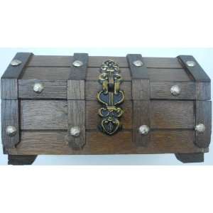   Pirates Treasure Chest Jewelry Box w/ Lift Out Insert