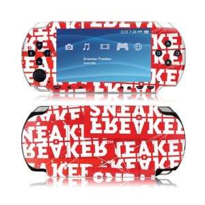   MS SNFR30179 Sony PSP  Sneaker Freaker  Red Skin Electronics