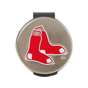  Boston Red Sox Hat Clip W/ Golf Ball Markers/Chips Sports 