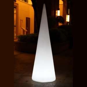   71 Inch LED Cone with Color Change Remote, Outdoor Plug in, Direct Pow