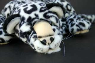   Snow Leopard Wildlife Artists 2001 Plush Stuffed Cat preowned  
