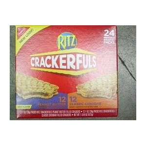 Ritz Crackerfuls 24ct Peanut Butter and Classic Cheddar Variety Box 