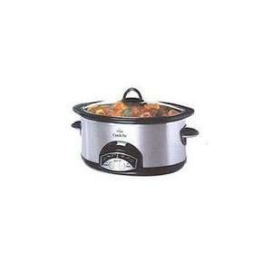  Rival 6Q Slow Cooker Stainless