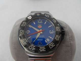 Tag Heuer FORMULA 1 BLUE Quartz Watch WAC1112.BA0850  