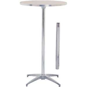 Series Round Pedestal Table with 30 High and 42 High Columns 