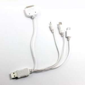  Product] 4 in 1 4in1 Micro Mini Apple Dock connector 2.5mm USB 