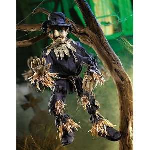  Motion Activated Scary Halloween Scarecrow Door Greeter 