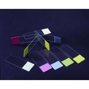   Pink Tabbed Charged Microscope Slides   Pack Of 144