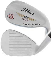 TITLEIST VOKEY SPIN MILLED TOUR CHROME 2009 62* LOB WEDGE DYNAMIC GOLD 