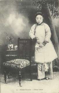 china, Native Chinese Lady Small Bound Feet (ca. 1899)  