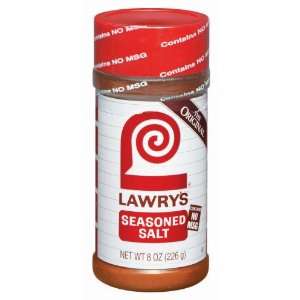 Lawrys Original No MSG Seasoned Salt Grocery & Gourmet Food