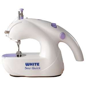   White SC10 Mini Battery Operated Sewing Machine Arts, Crafts & Sewing