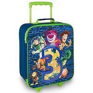 Disney Toy Story 3 Buzz Lightyear Rolling Luggage NEW  