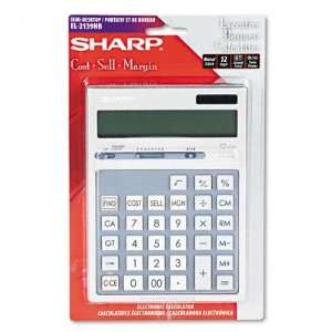  New EL 2139HB Compact Desktop Calculator 12 Digit LCD Case 