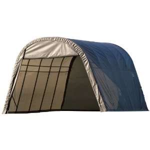  ShelterLogic 90233 Grey 12x28x10 Round Style Shelter 