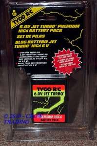 TYCO R/C 6.0V Jet Turbo Premium NiCd Battery Pack NEW Factory Sealed 