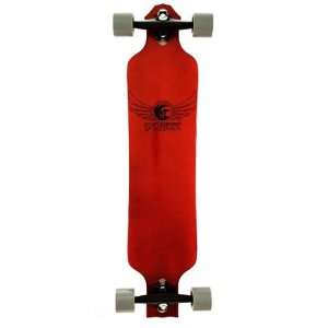  Dregs 38 Slide 102 Red Longboard Complete Sports 