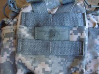   Surplus 1 QUART WATER CANTEEN/UTILITY MOLLE II POUCHES. (POUCHES ONLY