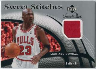 2006/07 Upper Deck Sweet Shot Stitches Michael Jordan SP  
