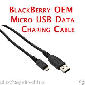 OEM Micro USB Data Charger Cable/Cord For Blackberry Bold 9900 9800 