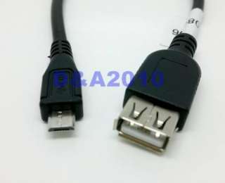 USB 2.0 A female to Mirco 5 pin 5p male adapter cable  