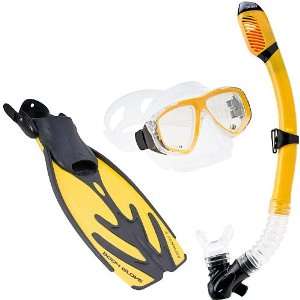  Body Glove Adult Reliance/Siren/Expanse Snorkeling Set 